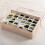 Fabric Storage Boxes, Elegant Linen & Cotton Drawer Organizer 3