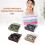 Fabric Storage Boxes, Elegant Linen & Cotton Drawer Organizer 8