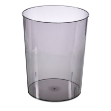 Transparenter Mülleimer mit vielseitigen Einsatzmöglichkeiten, hochwertiger, wiederverwendbarer Behälter mit elegantem Design für Badezimmer,
