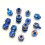 Recycelbare Push-Blade-Befestigungselemente-Stil A 5