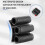 Universal Power Drill Attachment Organizers With Secure Adhesive 2