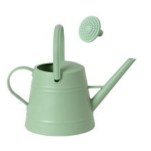 Watering Can 3.8L Capacity Ergonomic Handle Long Short Spout Detachable Sprinkler Head Easy Carry Bonsai Care Green