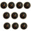 Airport Uniform Buttons Rustproof Metal Buttons-Style 2 10 1