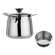 Convenient Oil Strainer And Storage Pots Multifunctional 316-S
