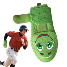 Sliding Baseball Glove Adjustable Wrist Green Softball Glove For Competition Training Girls Boys Athletes