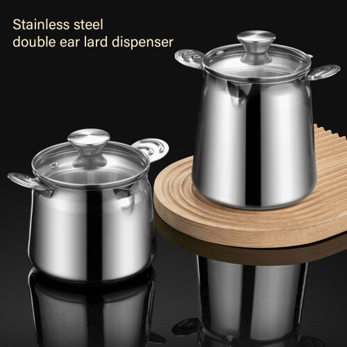 Convenient Oil Strainer And Storage Pots Multifunctional 316-S 2