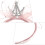 Baby Kroon Haarband Met Stropdas 8