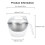 Practical Ice Chilled Serving Bowl with Lid for Keep Salads and 3