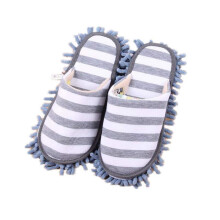 Pantofole assorbenti in microfibra per una pulizia efficace, taglie da donna S7-10 e da uomo S5-8.5. Suola morbida antiscivolo con aderenza al