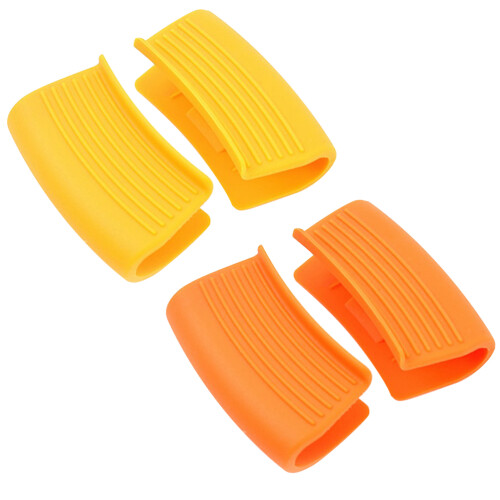 2 Pares De Clipe De Silicone Para Alça De Panela, Capa Térmica