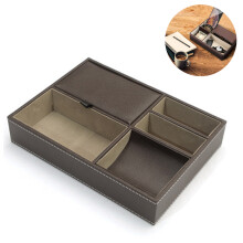 Stazione di ricarica per smartphone, accessorio da scrivania, elegante organizer da comodino per lui e per lei