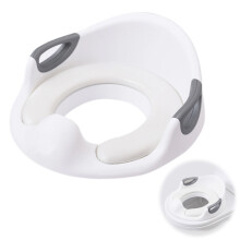 Child's Toilet Trainer, Universal Fit Potty Training Toilet Seat for Boys And Girls, With Anti-Slip Design For Safety And Splash Guard For Hygiene, Wh