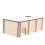 1 Slaapnest Hamster, Decoratief Huis Dier 1