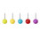 1 Doos Diy Plastic Spelden Balvorm Thuis Buiten 3