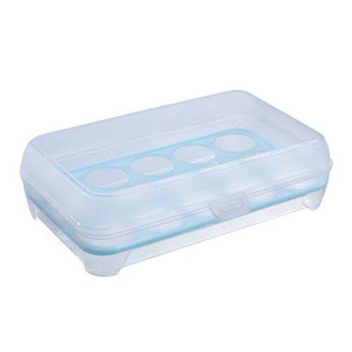 Egg Organizer, Smart Storage, Portable Egg Carrier, Durable Plastic, Transparent Box For Camping And Picnics 1