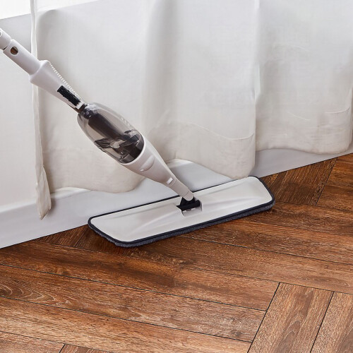 Innovative Hard Floor Cleaning Tool, Refillable Spray Mop for Customized Cleaning, Microfiber Pad Mop with Quick Drying 2
