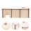 1 Slaapnest Hamster, Decoratief Huis Dier 11