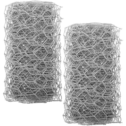2 Metaal Kippendraad Net Hexagonaal Voor
