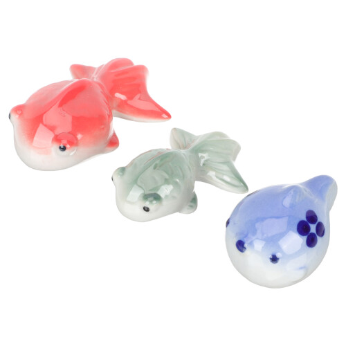 3St Drijvende Goudvis Decoratie Aquarium Ceramic Versiering