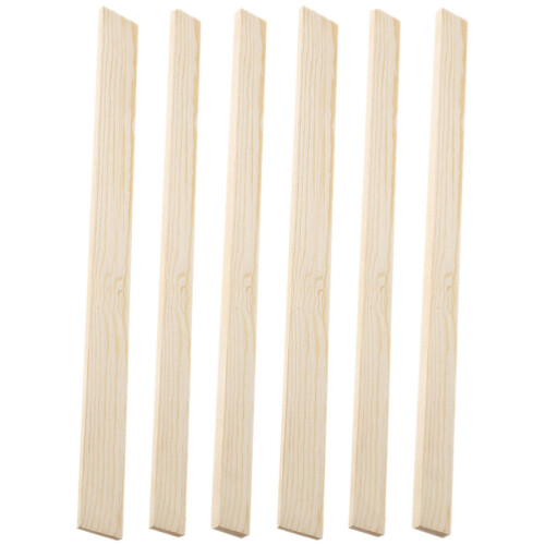 6Pièces Accessoires En Bois Khaki Solides Pour Modelage Argile