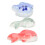 3St Drijvende Goudvis Decoratie Aquarium Ceramic Versiering 6
