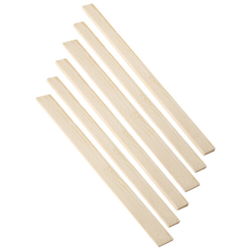 6Pièces Accessoires En Bois Khaki Solides Pour Modelage Argile 1
