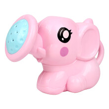 Kids Watering Can Elephant Sprinkler Pink Plastic Interactive Toy Water Pitcher For Travel Bath Garden Balcony Yard