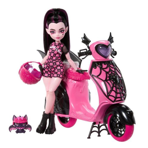 Monster High Monster High Vampire Scooter Draculaur-dukke