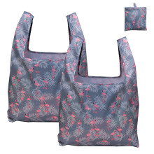 Washable Fabric Grocery Bag Set, Large Capacity Durable Polyester Reusable Grocery Bags Waterproof Material Foldable Design with Comfortable Handles f