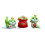 1 ensemble de Figurines de voiture serpent couronné-Ensemble 6 1