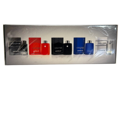 Montblanc Mont Blanc 5x 4.5ml Mens Miniature Gift Set