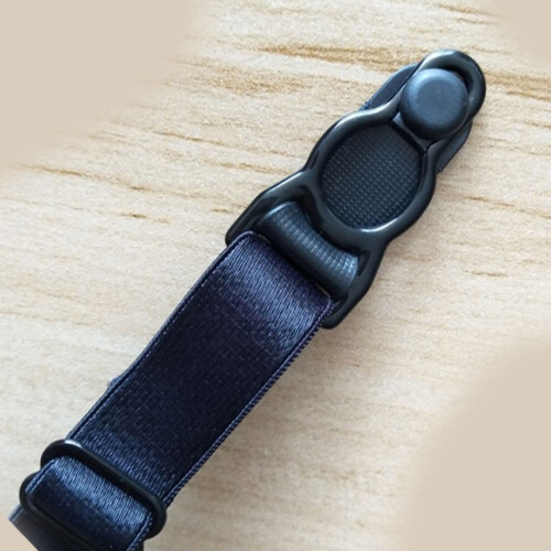 Para Punhos Ajustáveis Nylon Elástico Sem Clipe (Preto) 2