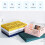 Durable Pp Plastic Containers, Foldable Storage Baskets For Efficient Home Organization, Practical Design With Hollow Structure For Multiple Scenes In 3