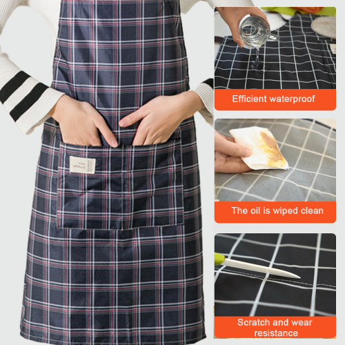 Fashion Forward, γυναικείες βαμβακερές ποδιές με χωρισμένη τσέπη και χρωστικές Neo, 2