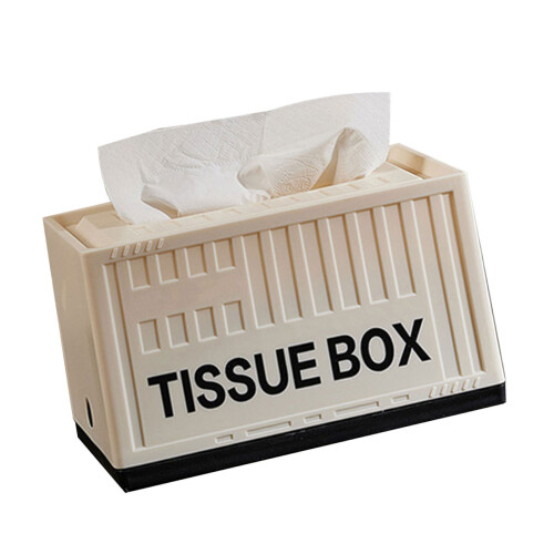 Practical Tissue Box Cover Functional Napkin Dispenser for-2