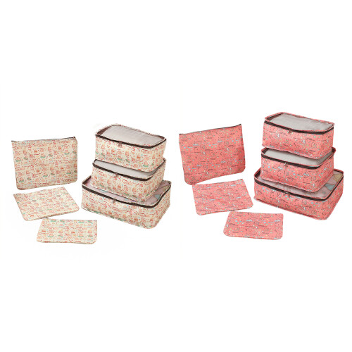 Solution d'emballage pratique avec ensemble de cubes,-Abricot 2