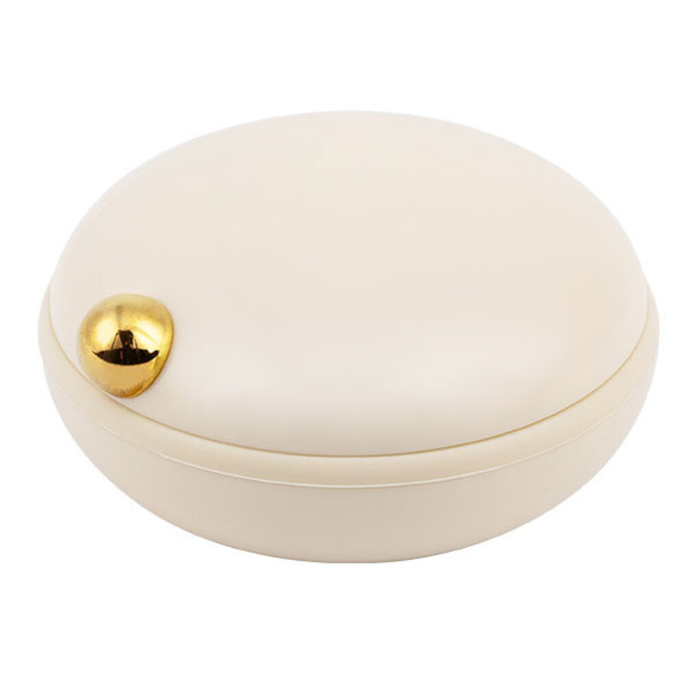 Travel-Friendly Pill Container, Magnetic Closure Ensures Moisture Protection And Food Grade Material For Safe And Hygienic Storage