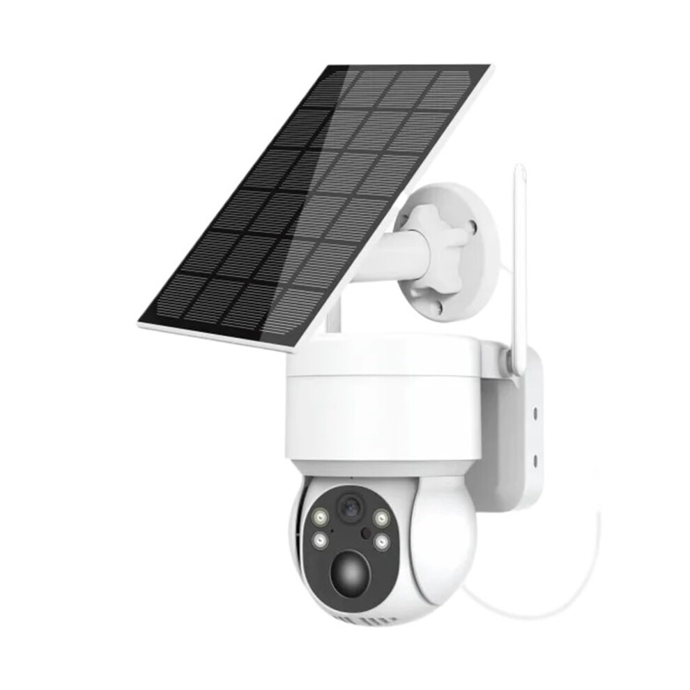 Security Cameras Wireless Outdoor Solar Camera 1080P, Pir Human Detection, Ip Ptz, 7800Mah Solar Panel, Wifi, 64Gb Card 9323874364742