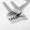 4Pcs 4Mm De Diamante Para Couro Kit Perfurador 10