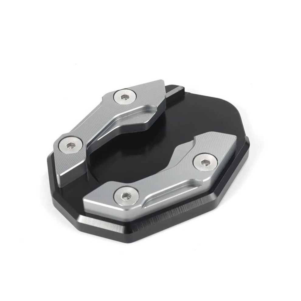 Motorcycle Kickstand Pad Kickstand Plate Extension Foot Pad For Yamaha Nmax155 Nmax125 Grey 9067246219178