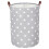 Dust-proof Laundry Storage Bin, Lightweight and Sturdy Foldable Hamper with Waterproof Lining, Drawstring Closure for Secure Containment, Collapsible 1