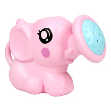 Kids Watering Can Elephant Design, Pink Interactive Toy Watering Pitcher For Succulents, Lawn, Balcony, Travel