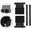 QuickRelease Adapters For Vests  MOLLE Compatible Side Entry Buckle  MilGrade Disconnect Kit 4