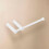 COSMIC Toilet roll holder, Matt white, LOGIC Collection 2