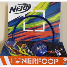 Nerf Blue Nerfoop Mini Basketball To Hook on Doors Indoor and Outdoor