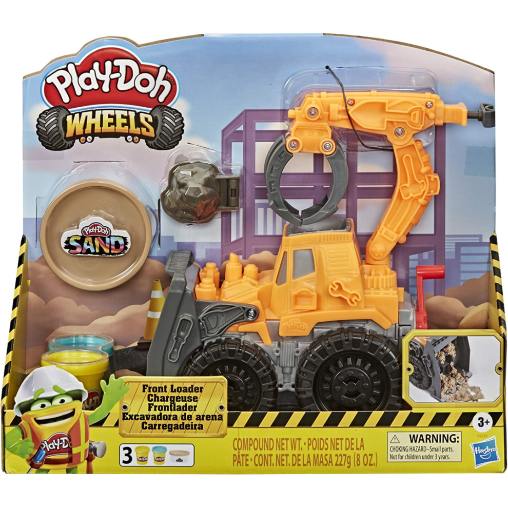 Play-Doh Wheels Front Loader Toy Truck With Non-Toxic Compound In 2 Colours