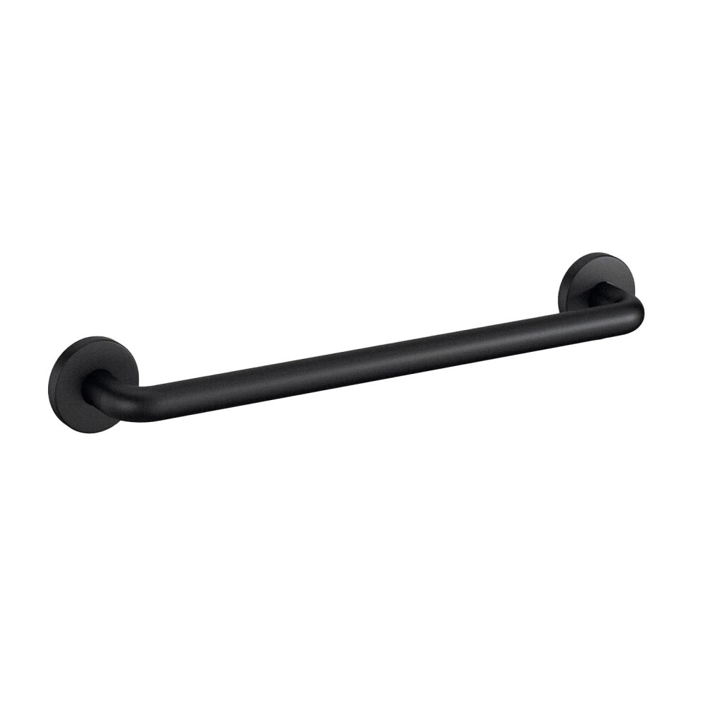 Cosmic Black Grab Rail 45Cm, Straight, Matt Up To 150Kg, Architect S+ Collection