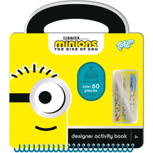 Minions The Rise Of Gru Designer Activity Book