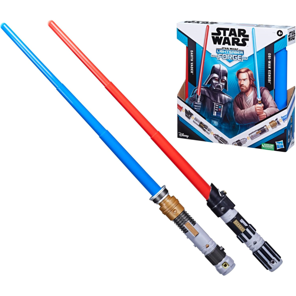 Star Wars Lightsaber Forge Darth Vader Vs Obi-Wan Playset