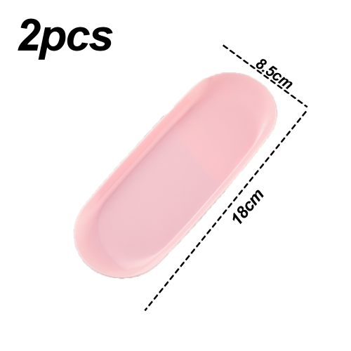 Decorative Serving Tray, Reusable Plastic Tray for Cosmetics Storage, Save Space with Stylish Design 1